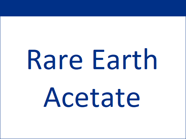 Rare Earth Acetate