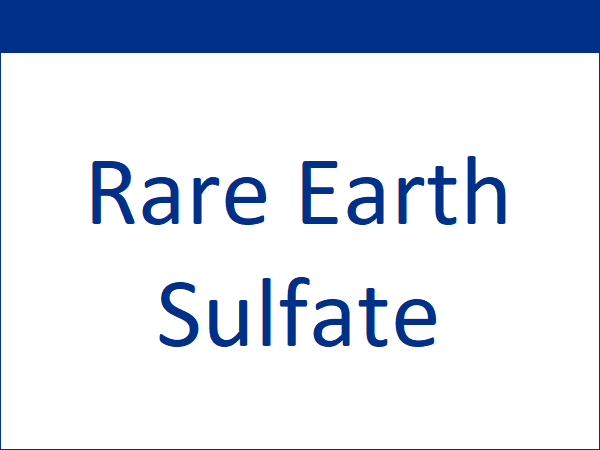 Rare Earth Sulfate