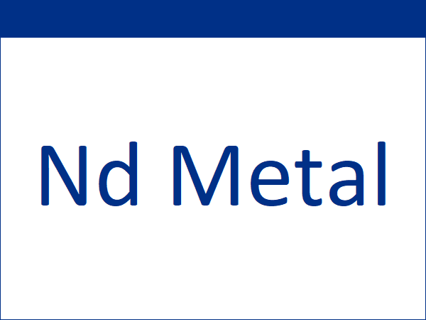 Neodymium Metal (Nd Metal)
