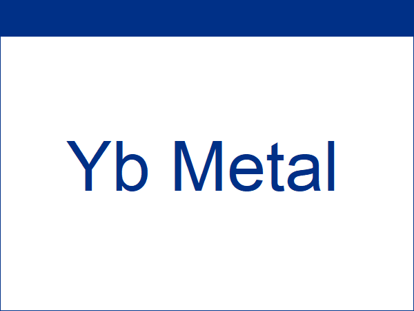 Ytterbium Metal (Yb Metal)